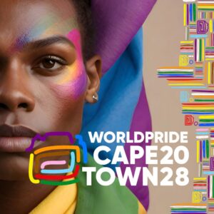 Logo of Cape Town World Pride 2028